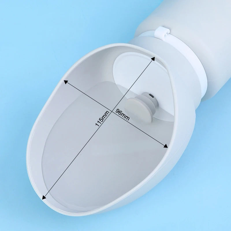 Taza Plegable Portátil 550 ml para Perros y Gatos – Botella de Agua de Viaje con Dispensador