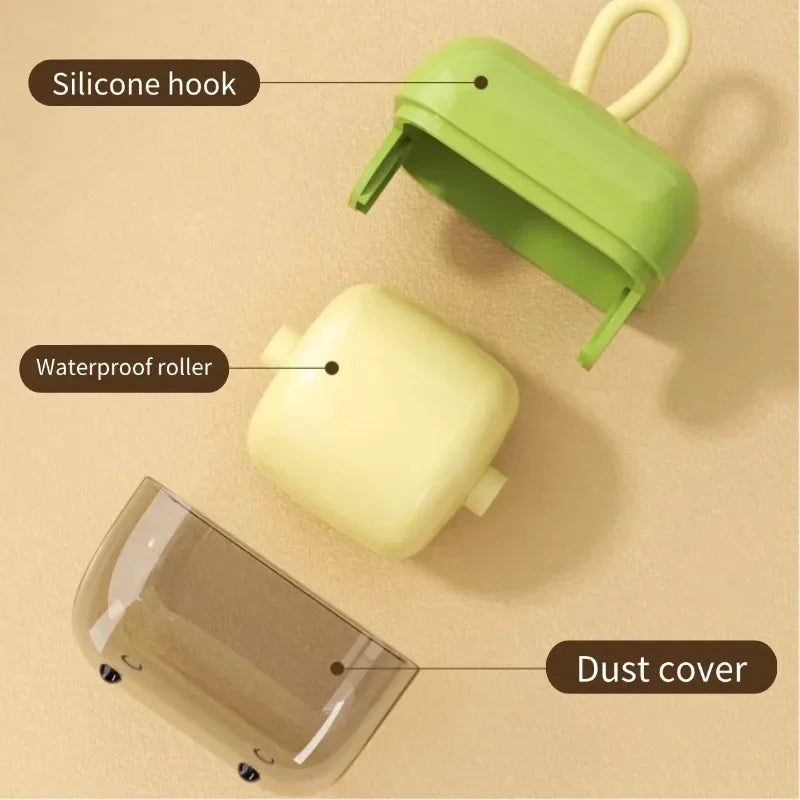 Mini Rodillo Quita Pelusa Reutilizable – Lavable y Adhesivo Fuerte para Ropa, Mascotas y Muebles