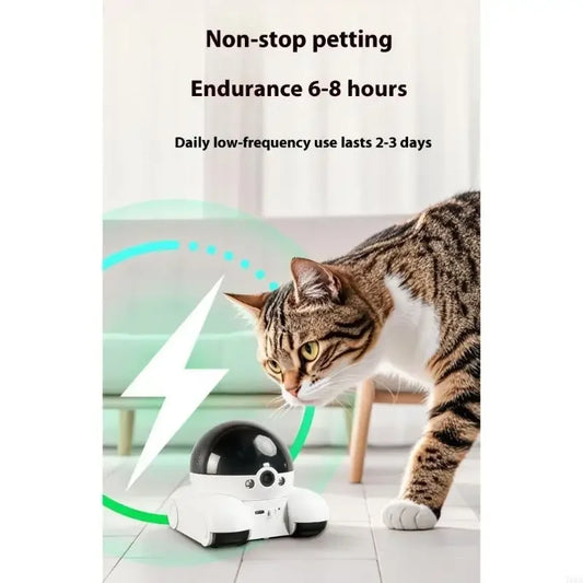 Cámara Robot Inteligente 360° con Movilidad, Audio Bidireccional y Visión Nocturna – Ideal para Mascotas y Seguridad del Hogar