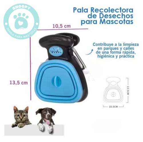 Pala Recolectora de Excremento para Perros – Higiénica y Práctica