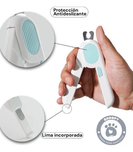 Cortador de Uñas Beepaw Nail-e con Luz LED y Lima – Para Perros y Gatos 🐶🐱
