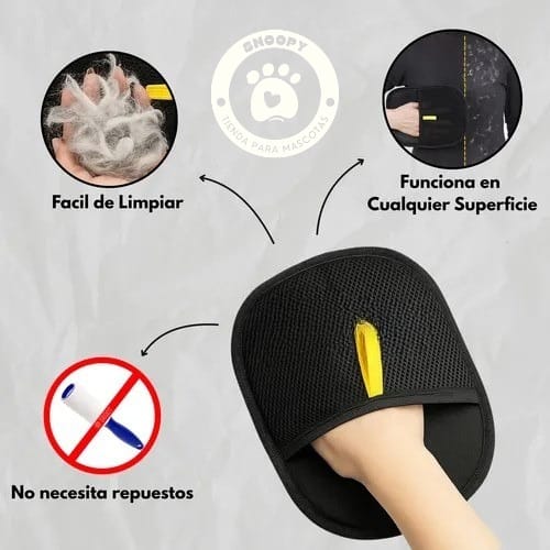 Guante Quita Pelos Groot – Reutilizable y Lavable