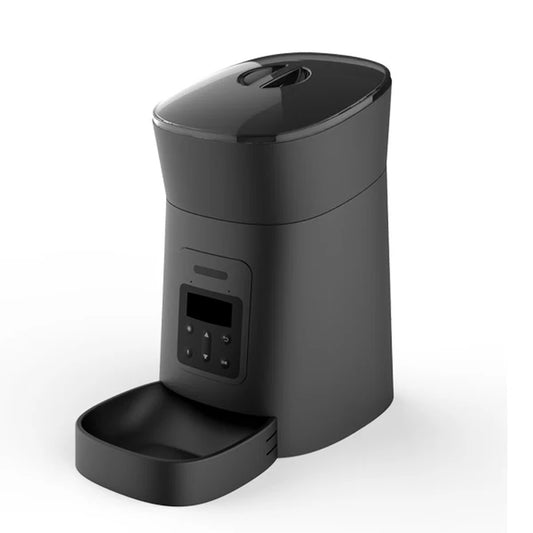 Alimentador Automático Inteligente para Mascotas con Cámara WiFi – 4L y 6L, Programación de Comidas y Grabación de Voz