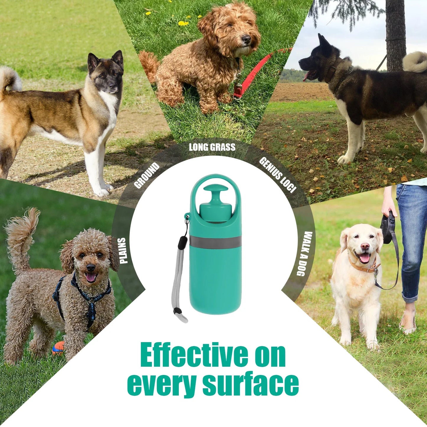 Recogedor Portátil de Excrementos para Perros – Limpieza Fácil e Higiénica en Exteriores