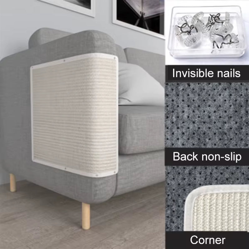 Rascador de Sisal para Gatos 🐱✨ – Protector de Sofá y Muebles