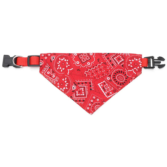 Pañuelo Ajustable para Perros y Gatos 🐾 – Bandana Triangular Lavable y Cómoda