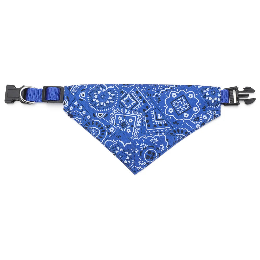 Pañuelo Ajustable para Perros y Gatos 🐾 – Bandana Triangular Lavable y Cómoda