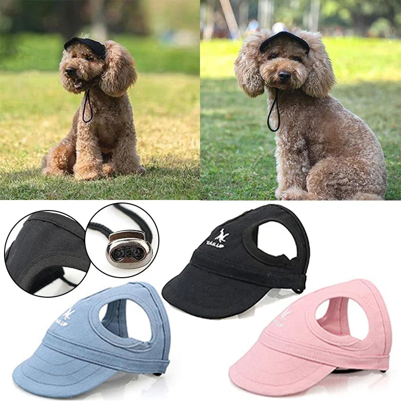 Sombreros para Perros 🐶 | Gorra de Verano, Antisudor, Ajustable y Transpirable