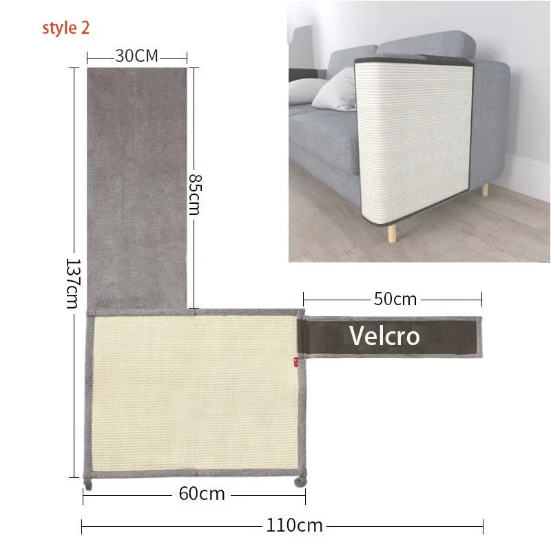 Rascador de Sisal para Gatos 🐱✨ – Protector de Sofá y Muebles