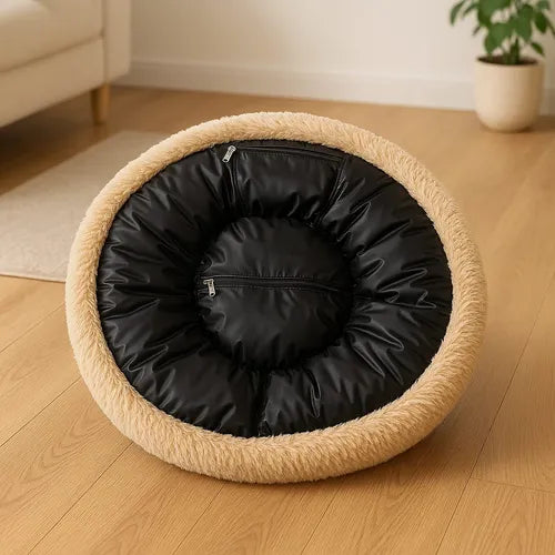 Cama Nido Anti Estrés Mediana 60cm Para Mascotas