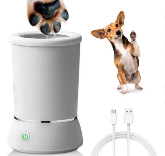 Limpiador Automático de Patas para Perros y Gatos - Recargable USB