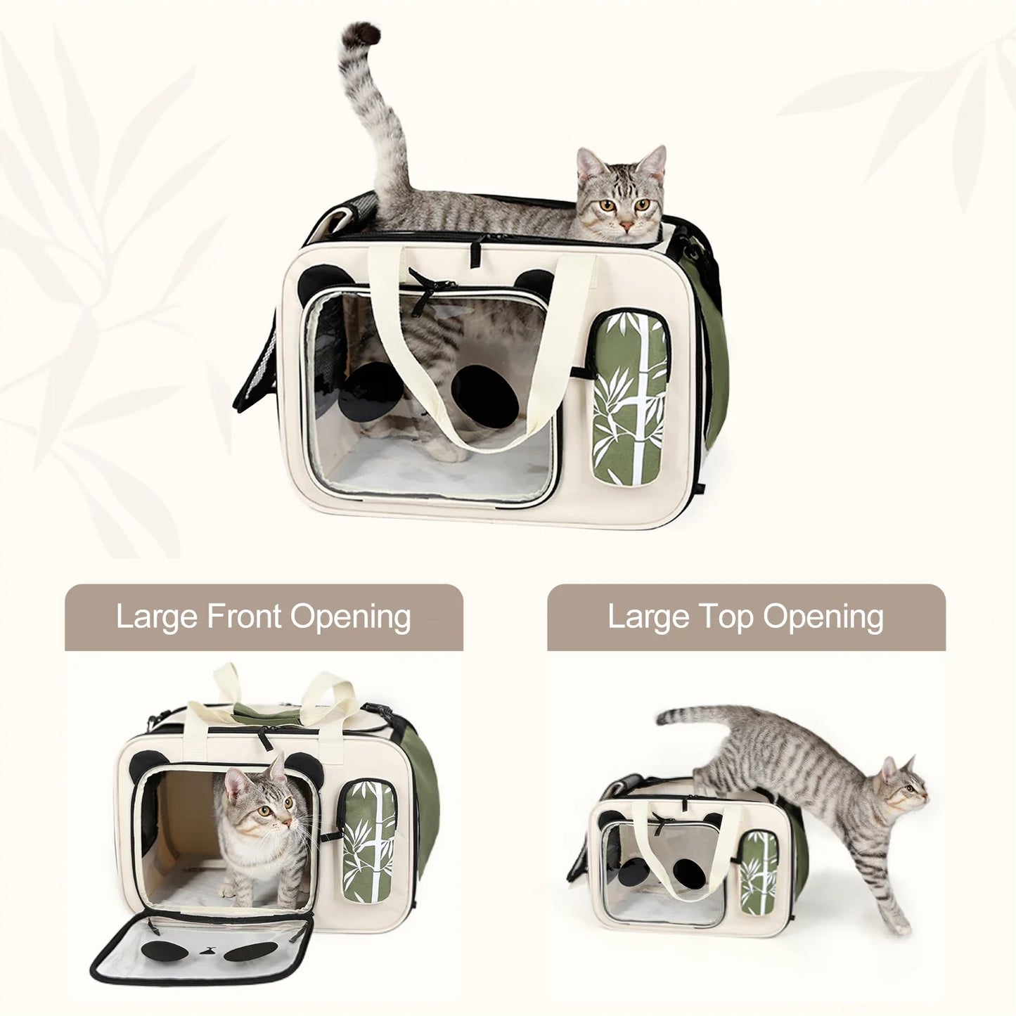 Cochecito Plegable para Mascotas con 4 Ruedas Universales – Transportadora Portátil para Perros y Gatos Pequeños/Producto Internacional