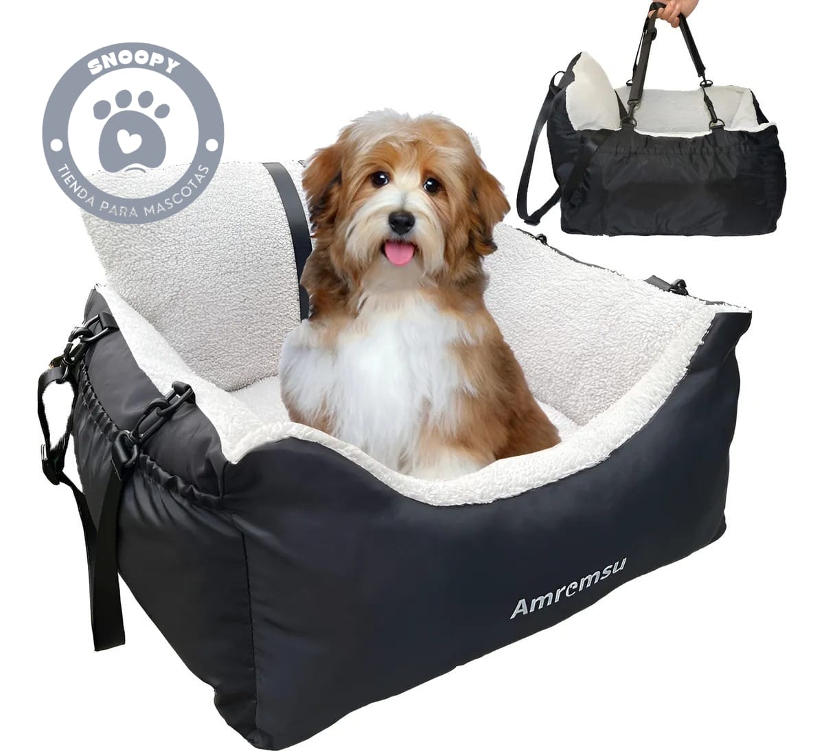 Butaca Transportadora y Cama 2 en 1 para Mascotas – Producto Internacional
