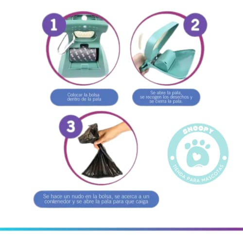 Pala Recolectora de Excremento para Perros – Higiénica y Práctica