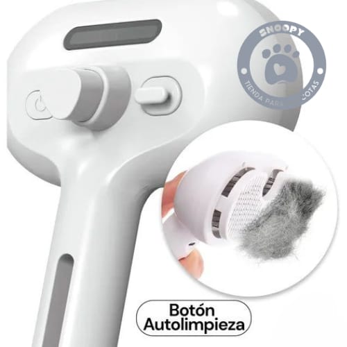 Cepillo Masajeador 3 en 1 con Spray Beepaw – Cepilla, Masajea y Limpia