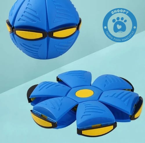 Pelota Transformable 2 en 1 para Perros – Juguete Interactivo y Resistente