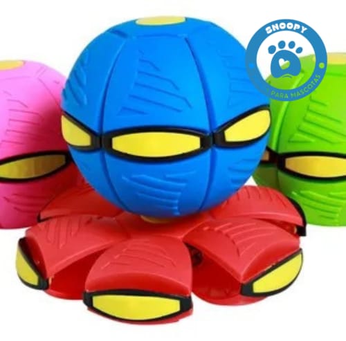 Pelota Transformable 2 en 1 para Perros – Juguete Interactivo y Resistente