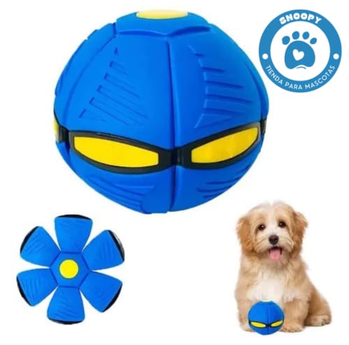 Pelota Transformable 2 en 1 para Perros – Juguete Interactivo y Resistente
