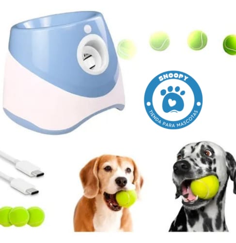 Lanzapelotas Automático para Perros – Juego Interactivo y Divertido
