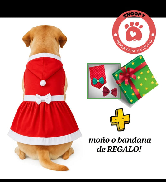 Ropa de Navidad para Mascotas – Traje / Vestido / Disfraz Festivo para Gatos y Perros