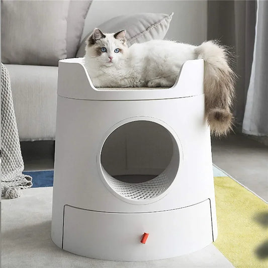 ✨ Caja de Arena Sanitaria Importada para Gatos – Higiene, Comodidad y Menos Olores
