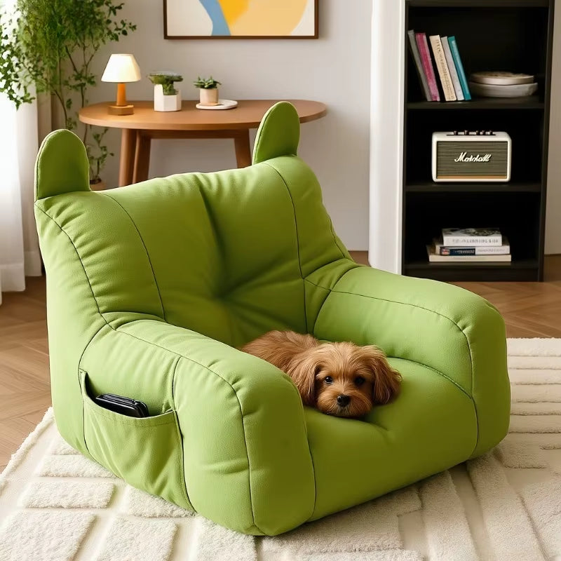Sofá Cama Premium para Mascotas – Diseño Ultra Acolchonado y Lavable | Ideal para Perros y Gatos/Producto importado