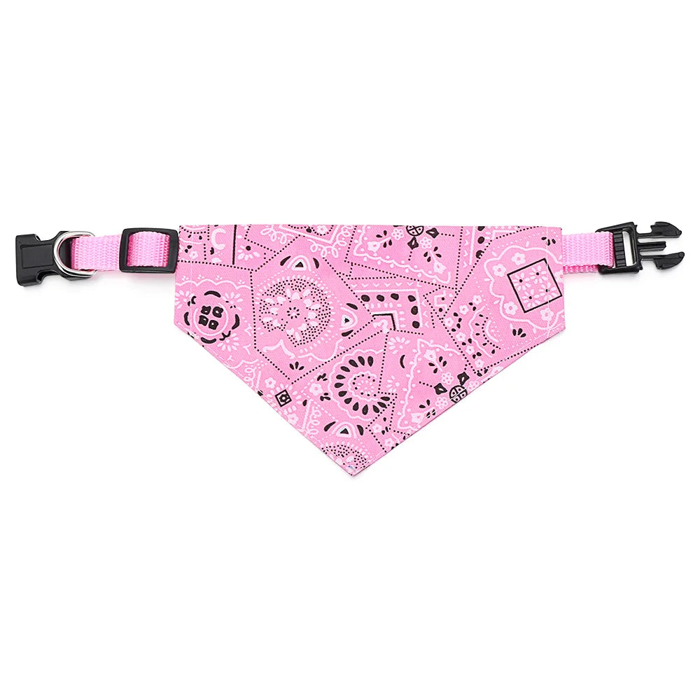 Pañuelo Ajustable para Perros y Gatos 🐾 – Bandana Triangular Lavable y Cómoda