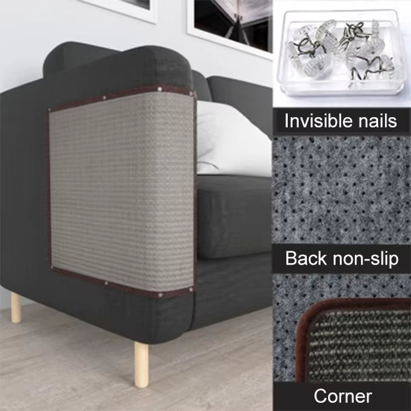 Rascador de Sisal para Gatos 🐱✨ – Protector de Sofá y Muebles