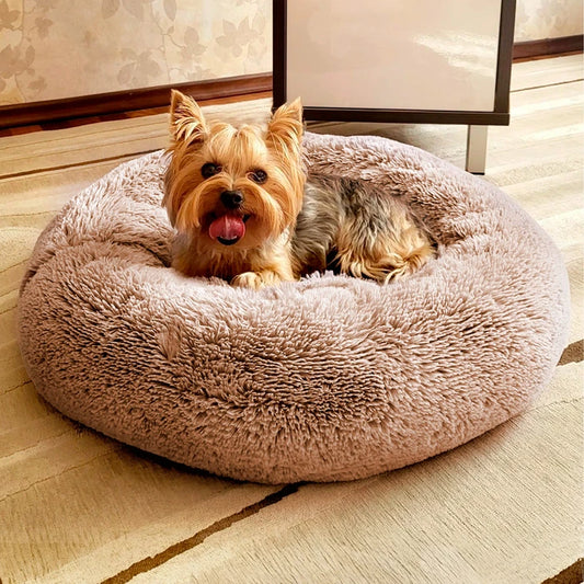Cama Nido Anti Estrés Mediana 60cm Para Mascotas