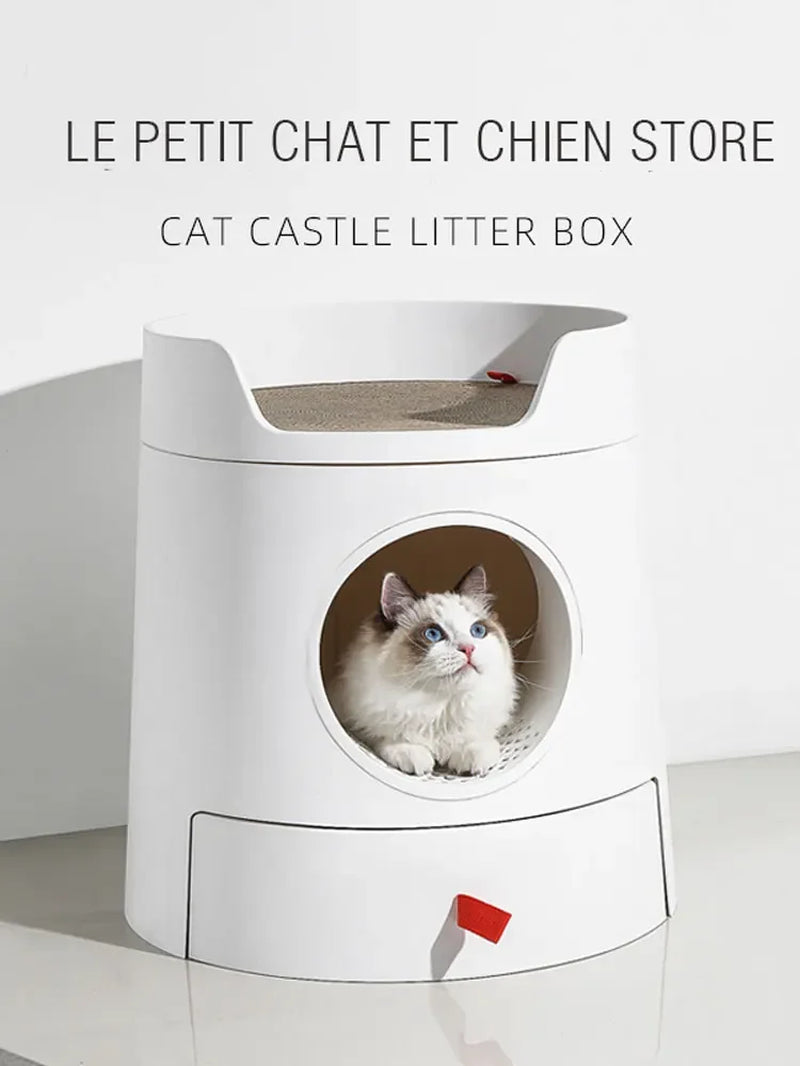 ✨ Caja de Arena Sanitaria Importada para Gatos – Higiene, Comodidad y Menos Olores