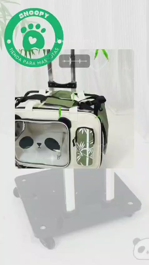 Cochecito Plegable para Mascotas con 4 Ruedas Universales – Transportadora Portátil para Perros y Gatos Pequeños/Producto Importado